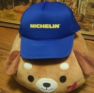 🛞 Michelin Vintage 🔥 Snapback Hat Cap KC 👑 Tires 🚗 Man 💎 80s 90s ✨️ Rare
